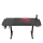 Ultradesk LEVEL V2 LED RGB (Czarno-Czerwone) (elektryczna regulacja) - 1191846 - zdjęcie 3